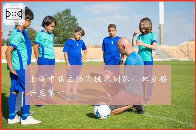 上海申花主场完胜深圳队，积分榜升至第六